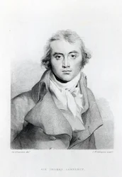 Autoportret, grawerowane przez J. Worthington